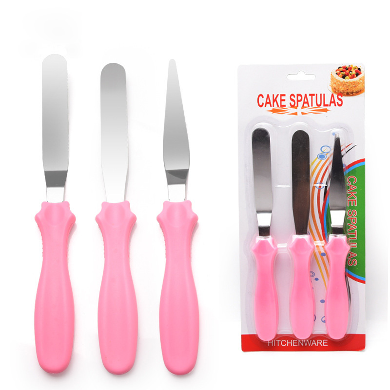 Okonomiyaki Spatula - 3 unids/set espátula para pastel mantequilla