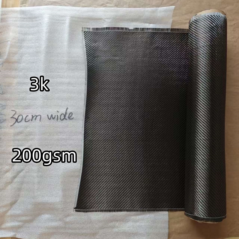 Crepe Pan Carbon - Tela de Fibra de Carbono Real