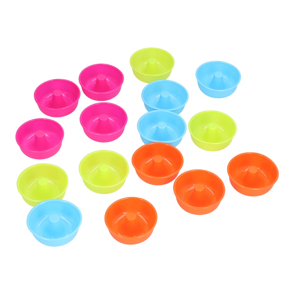 Donut Mold Silicone - Molde de Silicona para Donuts, 16