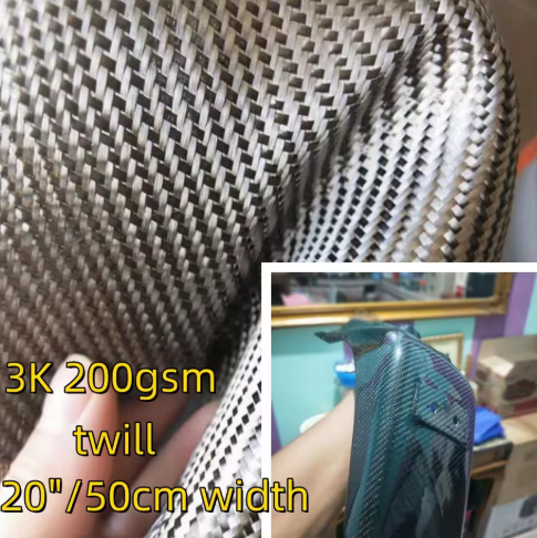 [Grado A] Tela de Fibra de Car - Crepe Pan Carbon reseña y precio