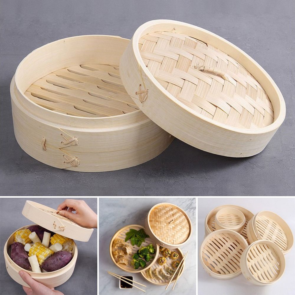 Vaporera China de Bambú con Ta - Bao Steamer Bamboo reseña y precio