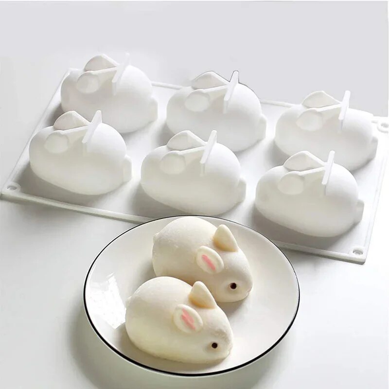 Molde de Silicona de Conejo, M - Bunny Cake Mold reseña y precio