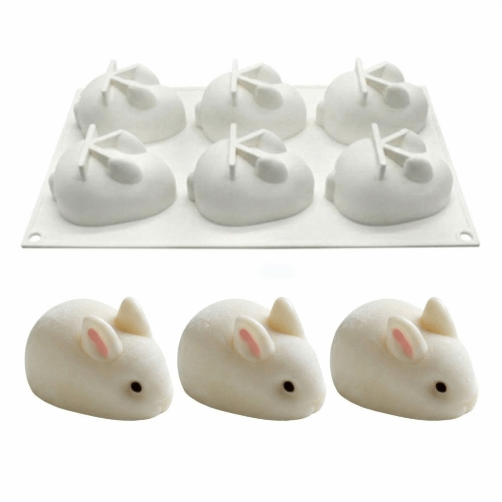 Moldes de Silicona 3D para Pas - Bunny Cake Mold reseña y precio