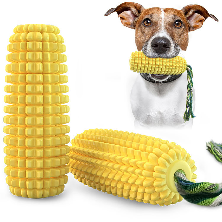 Juguetes populares de goma dur - Corn Dog Stick reseña y precio