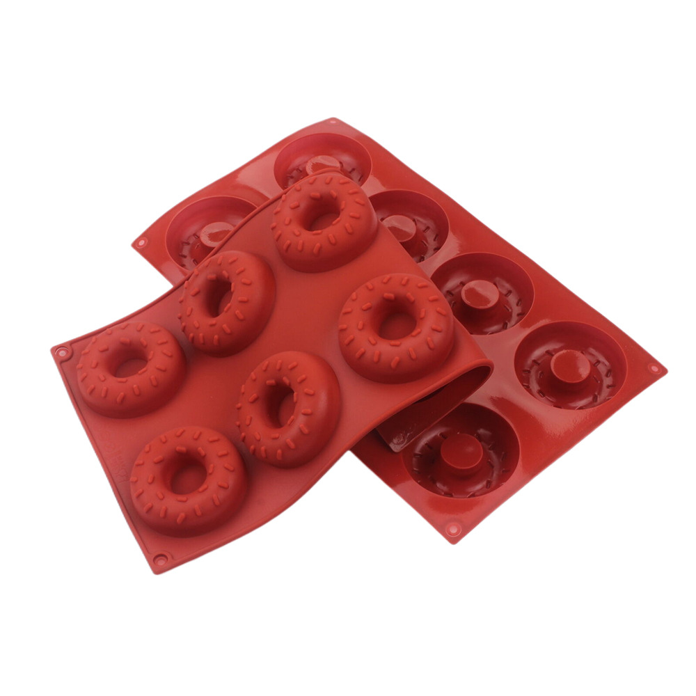 Molde de silicona de 8 cavidad - Donut Mold Silicone reseña y precio