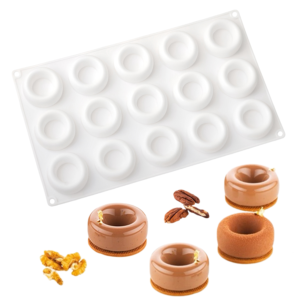 Moldes de Silicona para Chocol - Donut Mold Silicone reseña y precio
