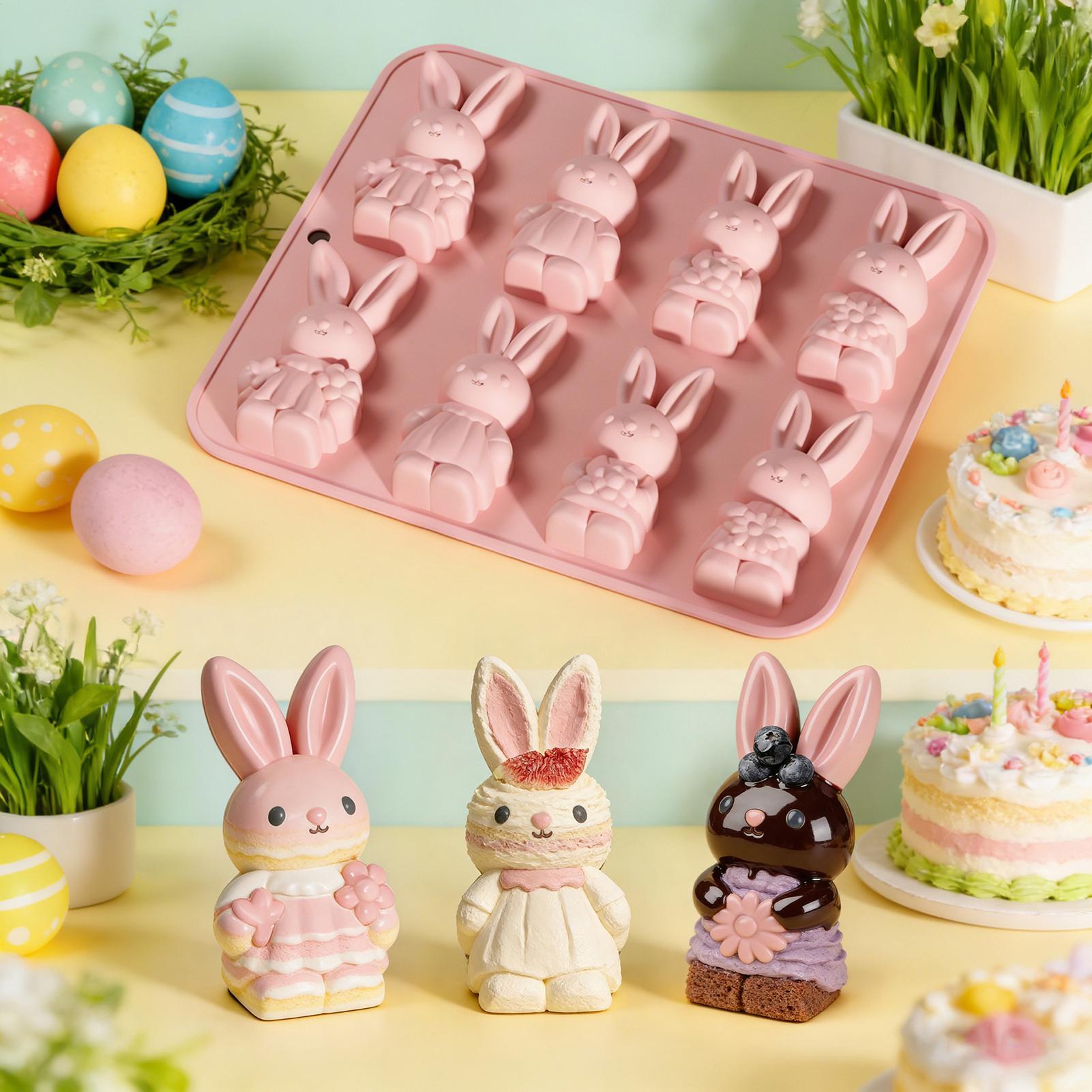 Molde de Silicona Creativo de  - Bunny Cake Mold reseña y precio