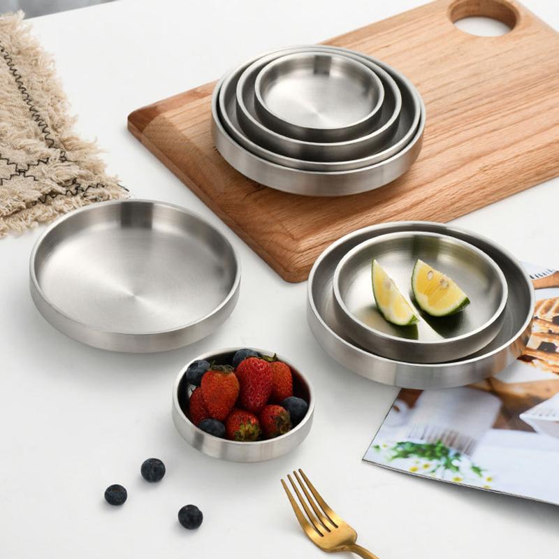 Plato de acero inoxidable de f - Dim Sum Basket reseña y precio