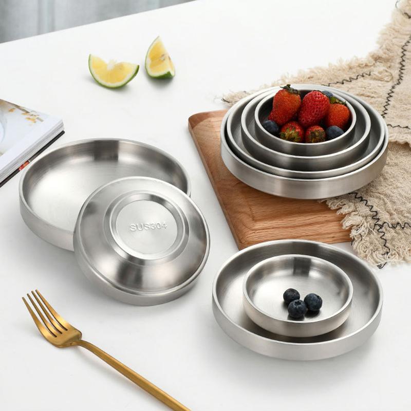 Plato de acero inoxidable de f - Dim Sum Basket reseña y precio