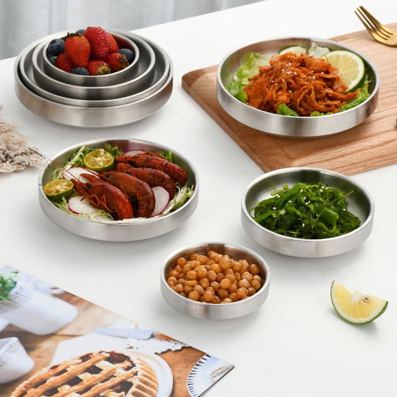 Plato de acero inoxidable de f - Dim Sum Basket reseña y precio