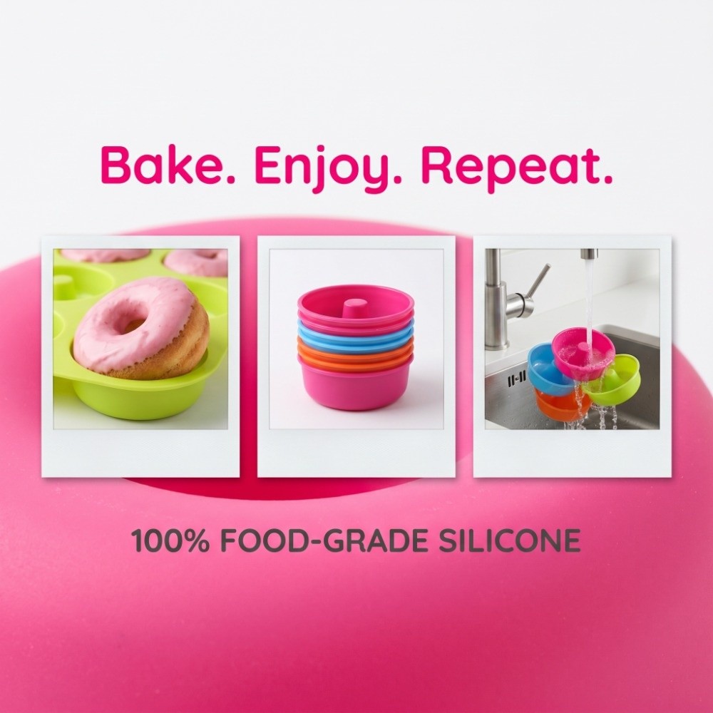 Molde de Silicona para Donuts, - Donut Mold Silicone reseña y precio