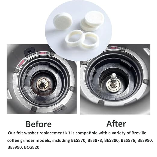 Anillo de Fieltro de Repuesto  - Breville Espresso Bes870 reseña y precio